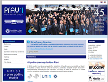 Tablet Screenshot of pravri.uniri.hr