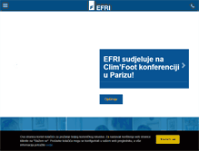 Tablet Screenshot of efri.uniri.hr